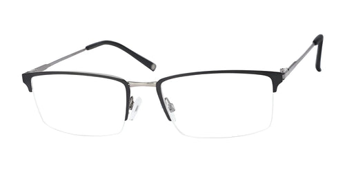 Haggar HFT551 Eyeglasses / Size 57 / Black