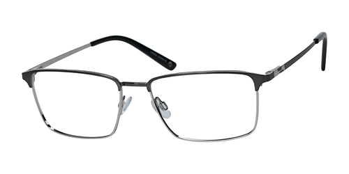 Haggar H284 Eyeglasses / Size 56 / Black/Gun