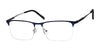 Haggar H291 Eyeglasses | Size 58 / Matte Navy