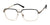 Haggar H294 Eyeglasses | Size 57 / Black/Gold