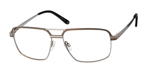 Haggar H294 Eyeglasses / Size 57 / Black/Gold