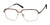 Haggar H294 Eyeglasses | Size 57 / Chocolate/Gold