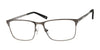 Haggar H296 Eyeglasses | Size 61 / Charcoal