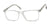 Haggar H297 Eyeglasses | Size 54 / Crystal