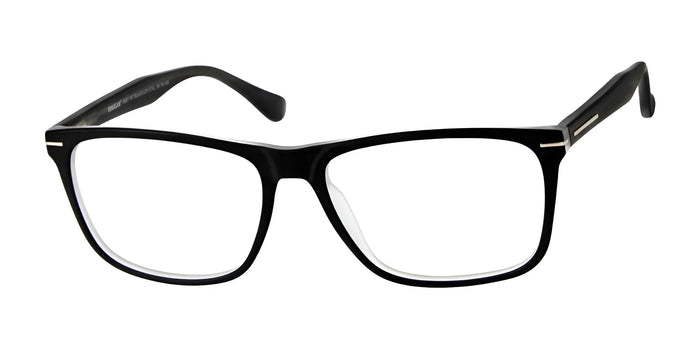 Haggar H301 Eyeglasses | Size 56 / Black / Crystal