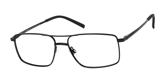 Haggar H302 Eyeglasses | Size 56 / Matte Black
