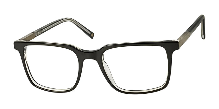 Haggar H303 Eyeglasses | Size 55 / Black / Crystal
