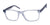 Haggar H308 Eyeglasses | Size 54 / Grey Crystal