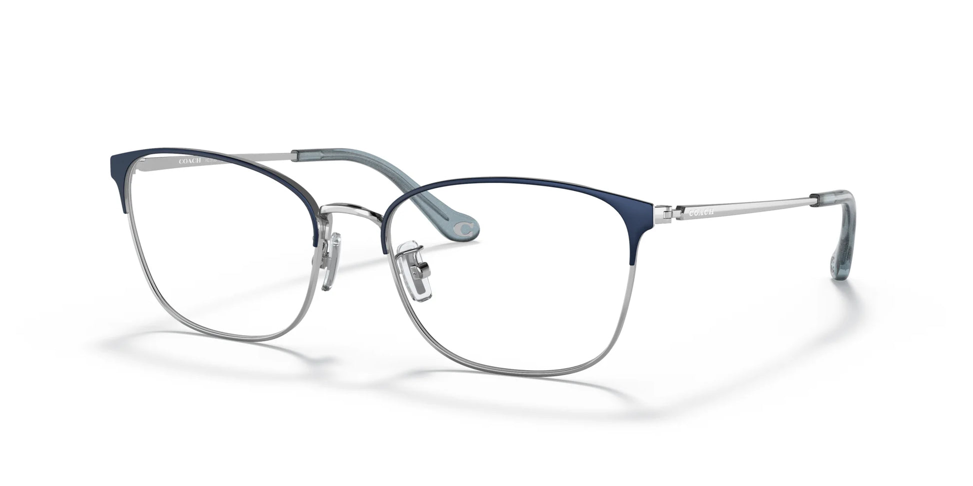 Coach HC5135 Eyeglasses Satin Navy / Silver