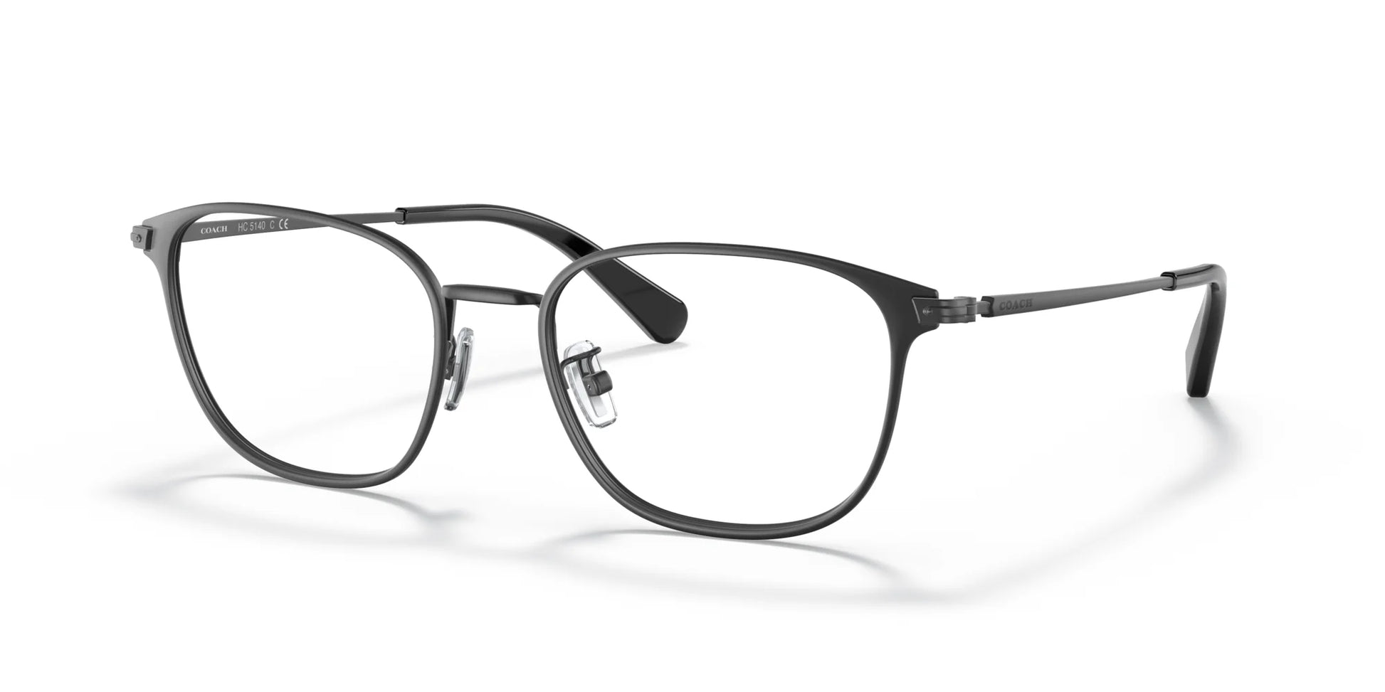 Coach HC5140 Eyeglasses Satin Black / Black