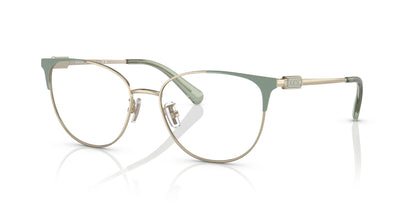 Coach HC5148 Eyeglasses Shiny Light Gold Mint Green