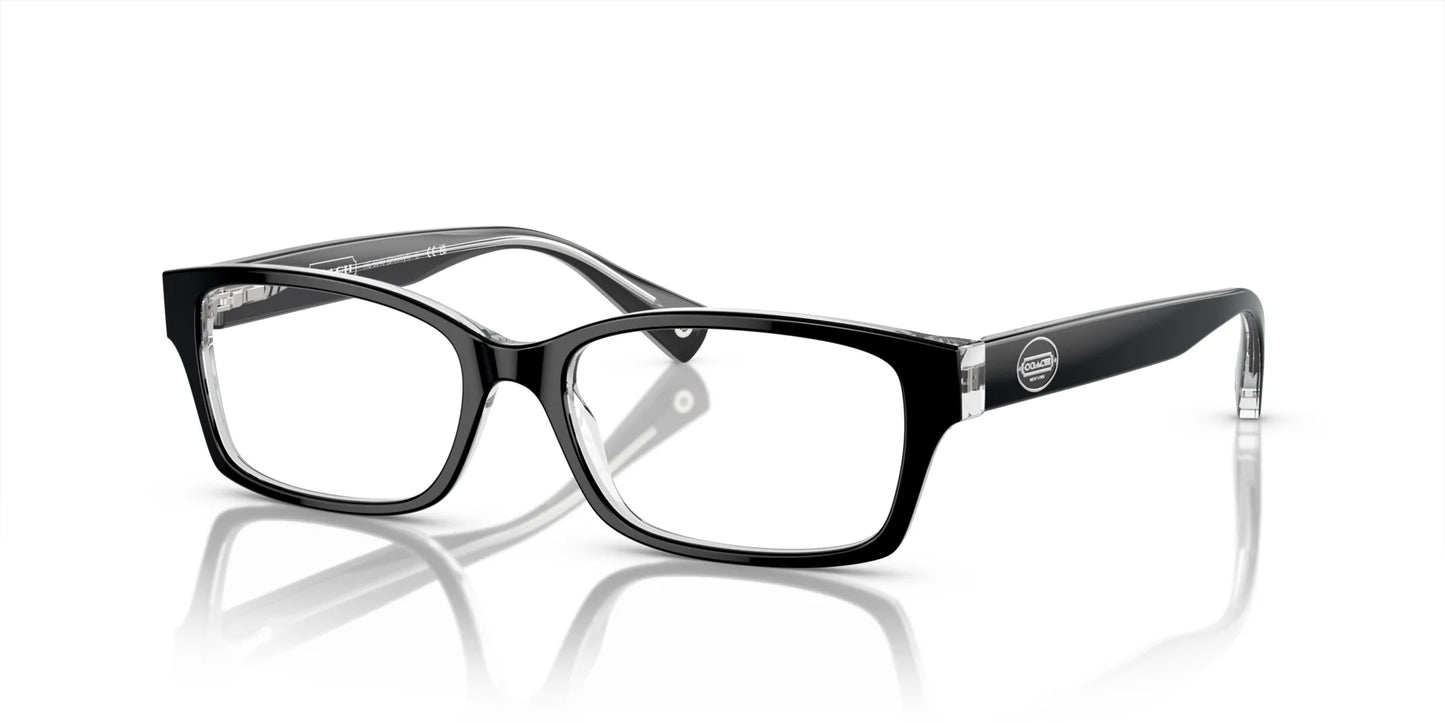 Coach BROOKLYN HC6040 Eyeglasses Black / Crystal Clear