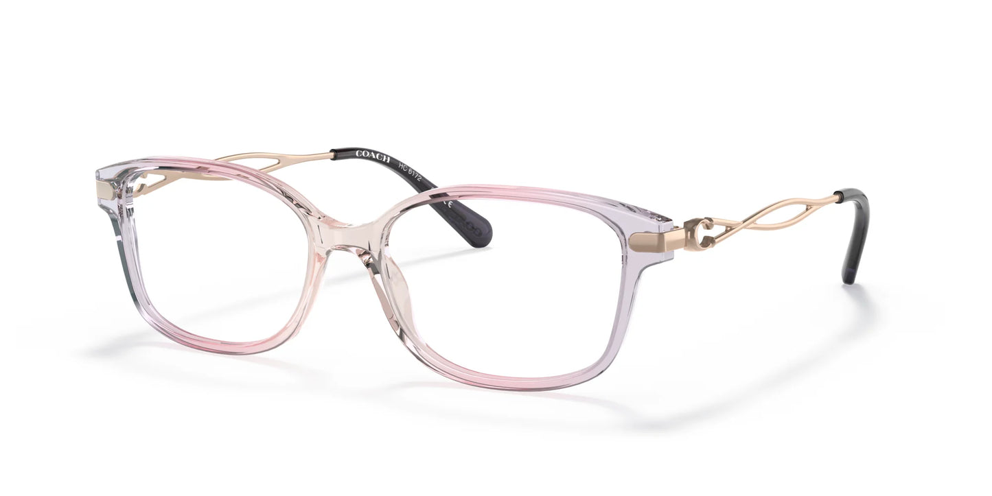 Coach HC6172 Eyeglasses Gradient Transparent Violet