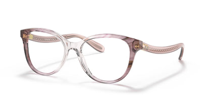 Coach HC6177 Eyeglasses Transparent Pink Ombre