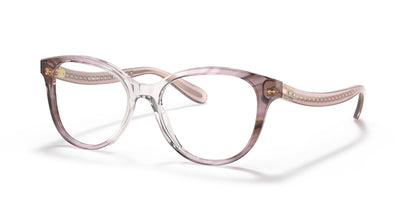 Coach HC6177F Eyeglasses Transparent Pink Ombre