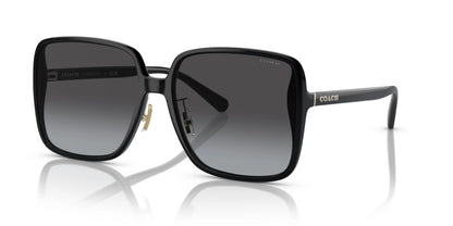 Coach CH572 HC8368D Sunglasses Black / Grey Gradient