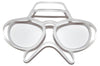 Heavyglare Eyewear Prescription Goggle Inserts | Universal Rx Adapter / Size L