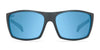 Hobie Eyewear Baja Sunglasses / Satin Black / Copper w. Sea Green Mirror Polarized (PC) / Size 64