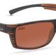 Satin Brown Wood Grain