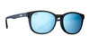 Hobie Eyewear BELLS Sunglasses | Size 53 / Satin Black / Cobalt Mirror