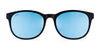 Hobie Eyewear BELLS Clip-On | Size 53 / Grey w/ Cobalt Mirror Polarized Clip (PC)