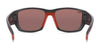 Hobie Eyewear HANK CHERRY BLUEFIN FLOAT Sunglasses | Size 63 / Satin Black/Red / Cobalt Mirror