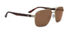 Hobie Eyewear COMMANDER Sunglasses | Size 57 / Satin Gold / Copper w/ Flash