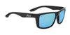 Hobie Eyewear COVE Sunglasses | Size 58 / Satin Black / Cobalt Mirror