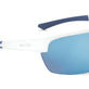 Satin White/Blue
