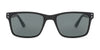 Hobie Eyewear FLATS Sunglasses | Size 53 / Satin Black / Grey