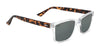 Hobie Eyewear FLATS Sunglasses | Size 53 / Shiny Crystal Clear / Grey