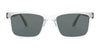 Hobie Eyewear FLATS Sunglasses | Size 53 / Satin Black / Grey
