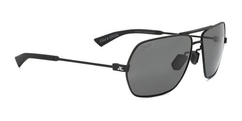 Hobie Eyewear FRONTIER Sunglasses / Size 62 / Satin Black / Grey