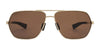 Hobie Eyewear FRONTIER Sunglasses | Size 62 / Satin Black / Grey