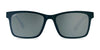 Hobie Eyewear LENNOX Sunglasses | Size 54 / Satin Black / Cobalt Mirror