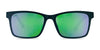 Hobie Eyewear LENNOX Sunglasses | Size 54 / Satin Black / Cobalt Mirror