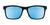 Hobie Eyewear LENNOX Clip-On | Size 54 / Grey w/ Cobalt Mirror Polarized Clip (PC)