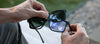 Hobie Eyewear LENNOX Sunglasses | Size 54 / Satin Black / Cobalt Mirror