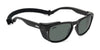 Hobie Eyewear MONARCH FLOAT Sunglasses | Size 53 / Satin Black / Sea Green Mirror