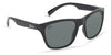 Hobie Eyewear WOODY Sunglasses / Shiny Black / Grey Polarized (PC) / Size 58