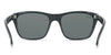 Hobie Eyewear WOODY Sunglasses / Satin Black / Grey Polarized (PC) / Size 58