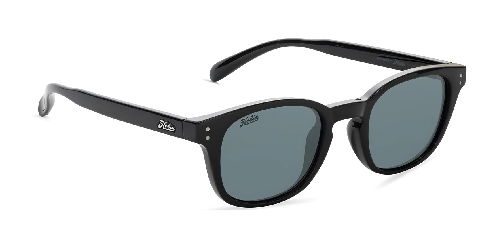Hobie Eyewear WRIGHTS Sunglasses Shiny Black / Grey