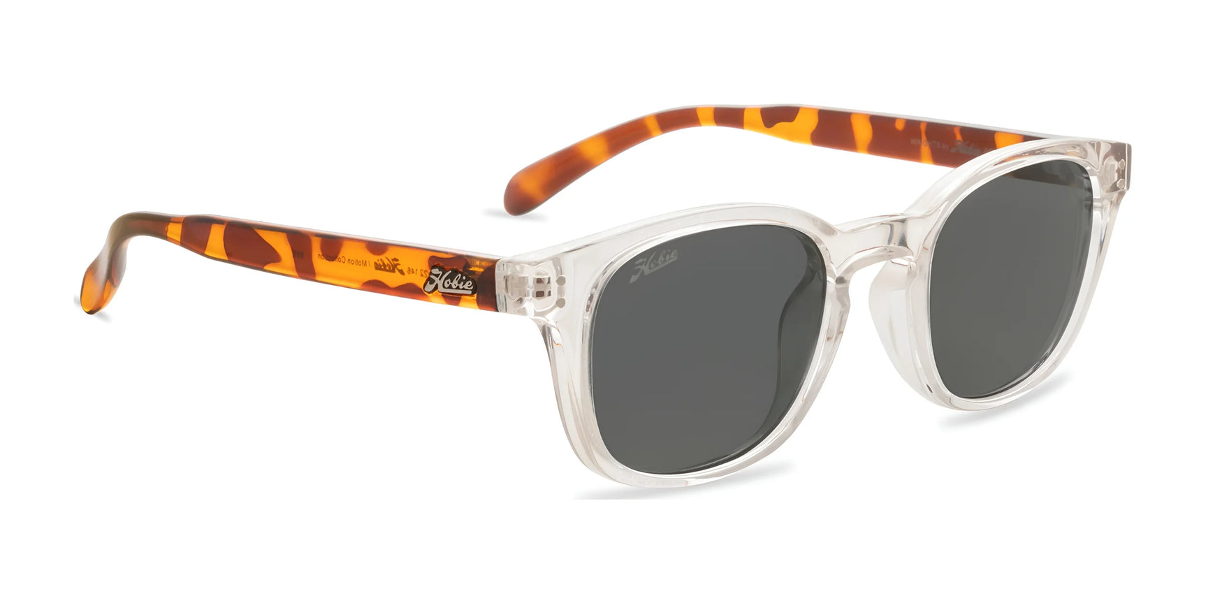 Hobie Eyewear WRIGHTS Sunglasses Crystal Clear / Tort / Grey
