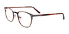 iCHILL C7002 Eyeglasses | Size 48 / Shiny Brown Marbled & Silver & Light Brown