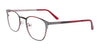 iCHILL C7002 Eyeglasses | Size 48 / Shiny Red Marbled & Silver & Light Pink