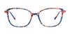 iCHILL C7011 Eyeglasses | Size 51 / Blue & Salmon