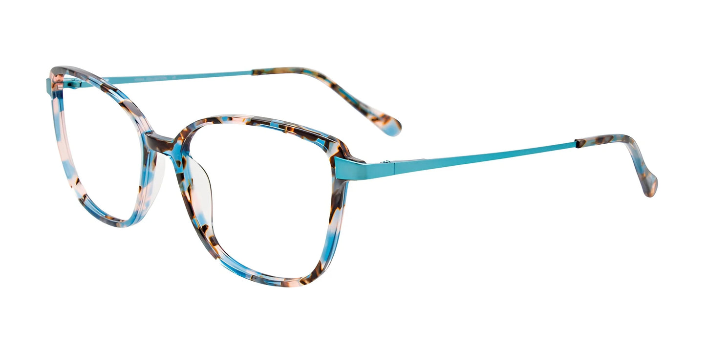 iCHILL C7011 Eyeglasses Aqua & Brown