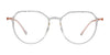 iCHILL C7016 Eyeglasses | Size 52 / Black & Silver