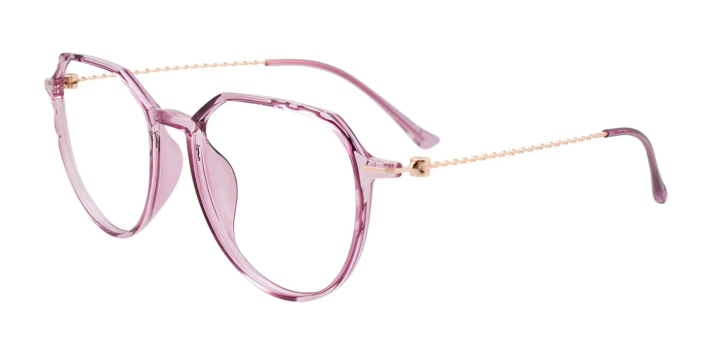 iCHILL C7016 Eyeglasses Crystal Purple & Gold