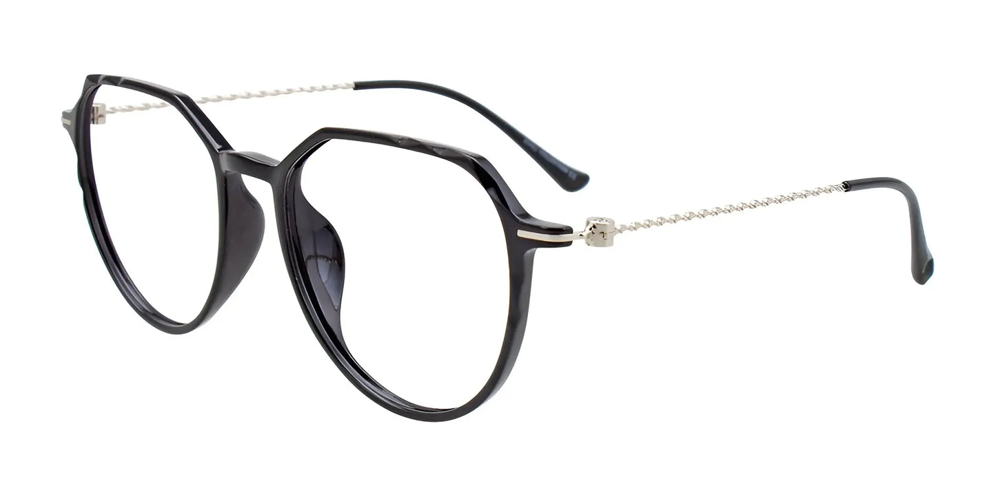 iCHILL C7016 Eyeglasses Black & Silver